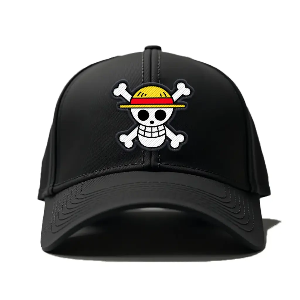Sports Cap - Straw Hat Crew (Black)