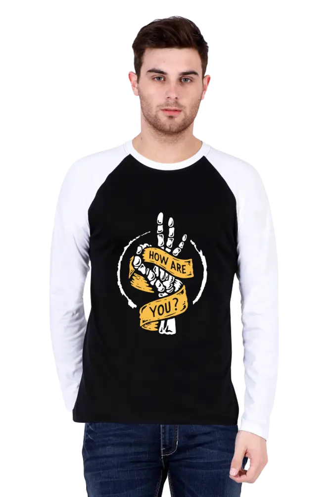 men's raglan