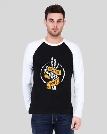 men's raglan