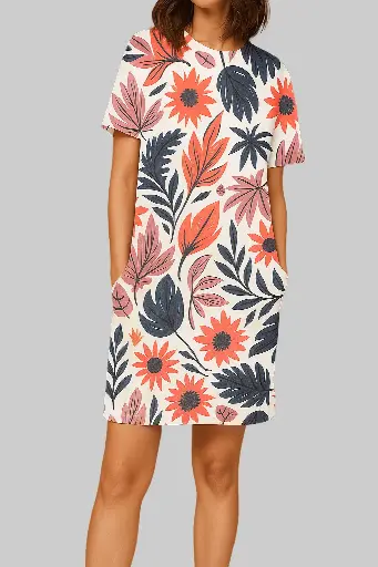 DRESS - RETRO BLOOM